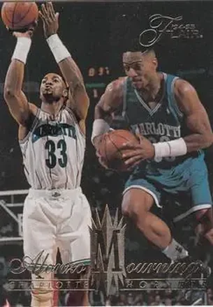 1994-95 Flair #18 - Alonzo Mourning - Charlotte Hornets