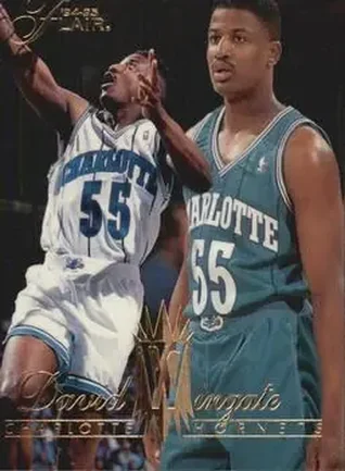 1994-95 Flair #19 - David Wingate - Charlotte Hornets 1994-95 Flair #19 - David Wingate - Charlotte Hornets
