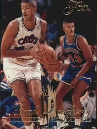 1994-95 Flair #27 - Brad Daugherty - Cleveland Cavaliers 1994-95 Flair #27 - Brad Daugherty - Cleveland Cavaliers