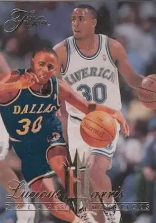 1994-95 Flair #33 - Lucious Harris - Dallas Mavericks 1994-95 Flair #33 - Lucious Harris - Dallas Mavericks