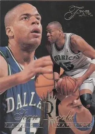1994-95 Flair #36 - Sean Rooks - Dallas Mavericks 1994-95 Flair #36 - Sean Rooks - Dallas Mavericks