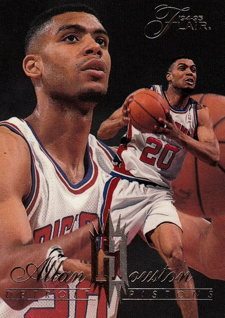1994-95 Flair #46 Allan Houston