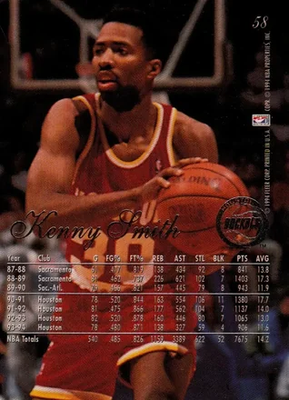 Verso de Kenny Smith