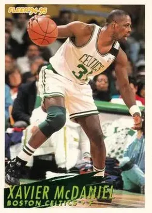 1994-95 Fleer #15 - Xavier McDaniel - Boston Celtics