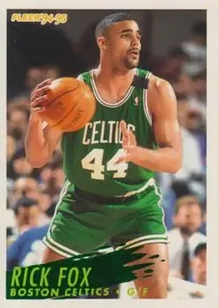 1994-95 Fleer European #14 - Rick Fox - Boston Celtics