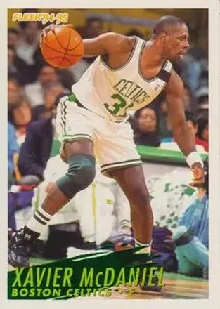 1994-95 Fleer European #15 - Xavier McDaniel - Boston Celtics