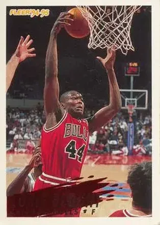 1994-95 Fleer European #31 - Corie Blount - Chicago Bulls 1994-95 Fleer European #31 - Corie Blount - Chicago Bulls