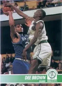 1994-95 Hoops #8 Dee Brown