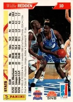 Back of Willie Redden