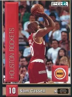 1994-95 Pro Cards French Sports Action Basket #5903 - Sam Cassell - Houston Rockets