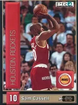 1994-95 Pro Cards French Sports Action Basket #5903 Sam Cassell