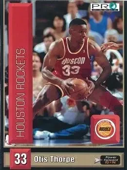1994-95 Pro Cards French Sports Action Basket #5904 Otis Thorpe