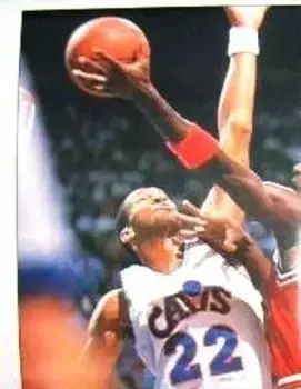 1994-95 Service Line American Pro Basketball USA Stickers (Italy) #1 Michael Jordan
