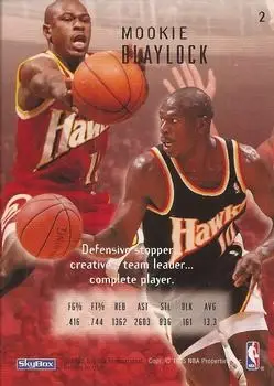 Back of Mookie Blaylock
