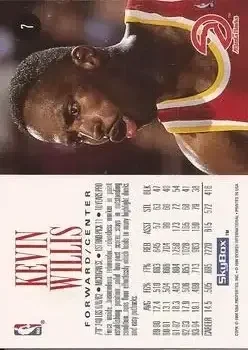 Back of Kevin Willis