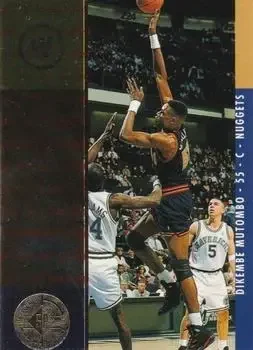 Front of Dikembe Mutombo