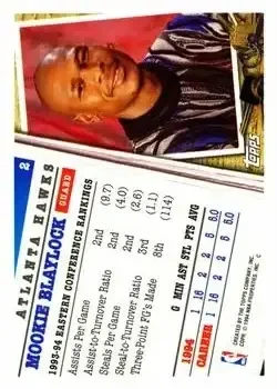 Back of Mookie Blaylock