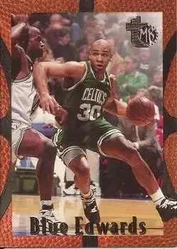1994-95 Topps Embossed #6 Blue Edwards