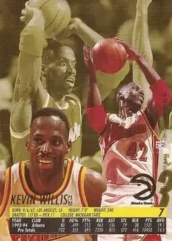 Back of Kevin Willis