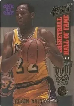 1993 Action Packed Hall of Fame #8 Elgin Baylor