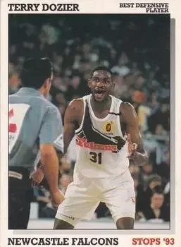1993 Australian Stops NBL #1 Terry Dozier