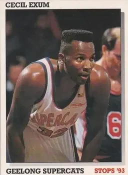 1993 Australian Stops NBL #5 Cecil Exum