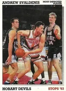 1993 Australian Stops NBL #6 Andrew Svaldenis