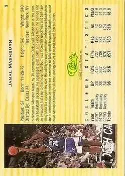Back of Jamal Mashburn