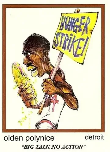 1993 First Amendment Publishing Skinnies #1 Olden Polynice
