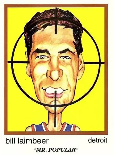 Front of Bill Laimbeer