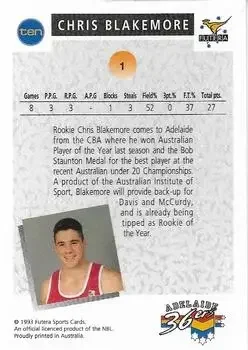 Back of Chris Blakemore