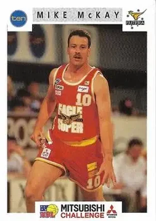1993 Futera Australian NBL #6 Mike McKay