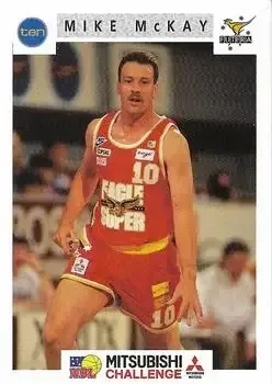 1993 Futera Australian NBL #6 Mike McKay