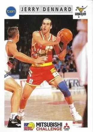 1993 Futera Australian NBL #7 Jerry Dennard