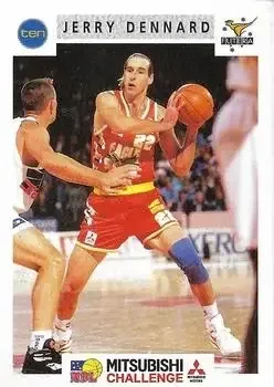 1993 Futera Australian NBL #7 Jerry Dennard