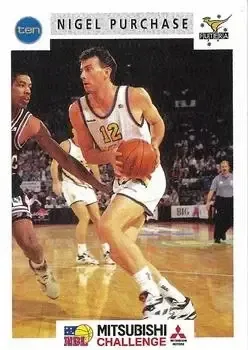 1993 Futera Australian NBL #8 Nigel Purchase