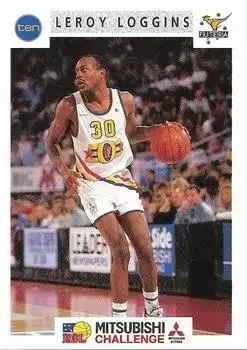 1993 Futera Australian NBL #10 Leroy Loggins