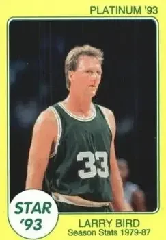 1993 Star Platinum #1 Larry Bird