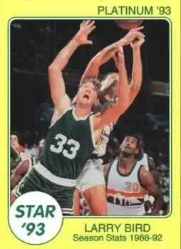 1993 Star Platinum #2 Larry Bird