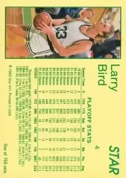 Back of Larry Bird