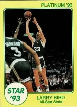 1993 Star Platinum #4 Larry Bird