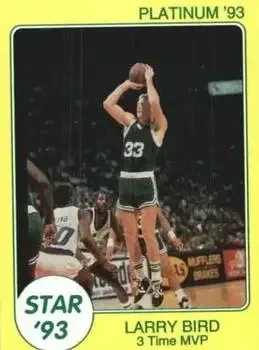 1993 Star Platinum #6 Larry Bird