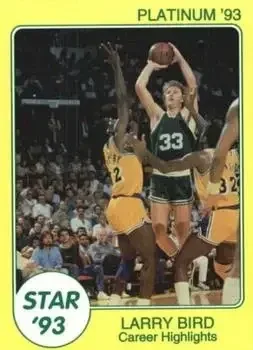 1993 Star Platinum #8 Larry Bird