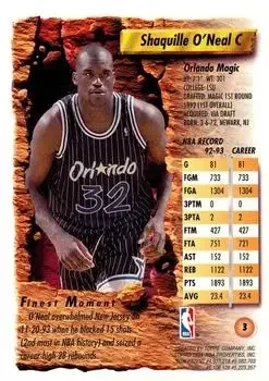 Back of Shaquille O'Neal