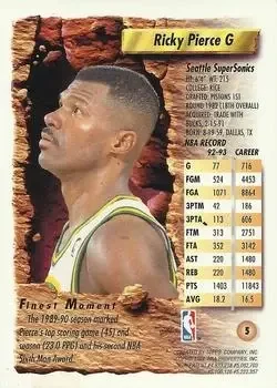 Back of Ricky Pierce