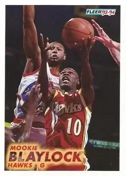 Front of Mookie Blaylock
