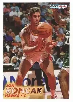 1993-94 Fleer #6 Jon Koncak