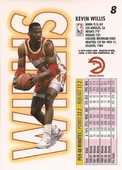 Back of Kevin Willis