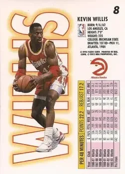 Back of Kevin Willis
