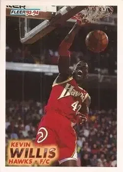 1993-94 Fleer #8 Kevin Willis
